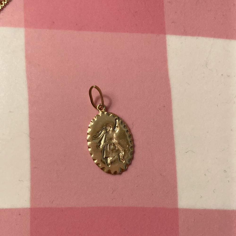 Catbird x Leith Clark Peaceful Girl with Fist charm